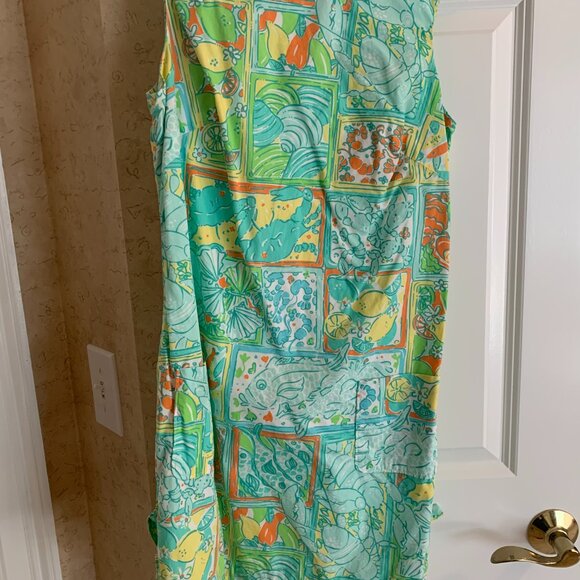 Lilly Pulitzer sleeveless shift dress Size 2 - Picture 3 of 7